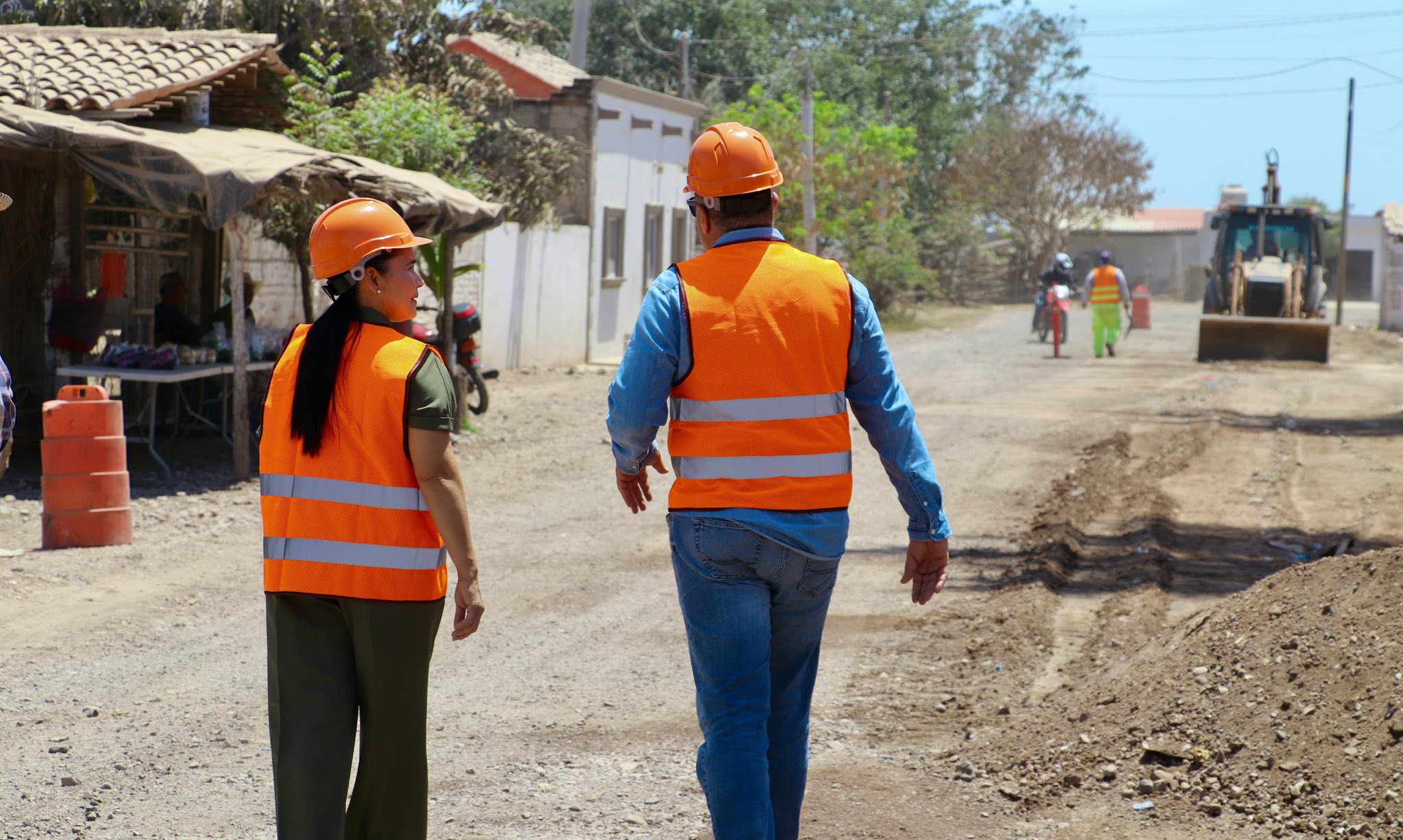 Rehabilita el gobierno municipal el tramo de la carretera El Filo entronque con Milpas Viejas