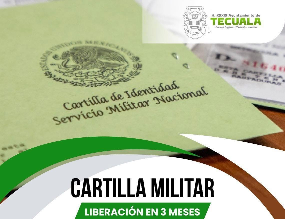 Libera tu cartilla del servicio militar nacional en solo tres meses